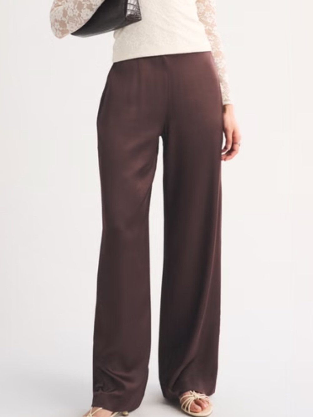 Good American chocolate - Brown dress pants! New! 15